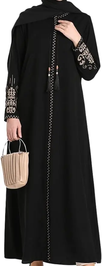 Black Abaya Moroccan style