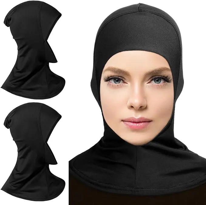 Adjustable cap for hijab