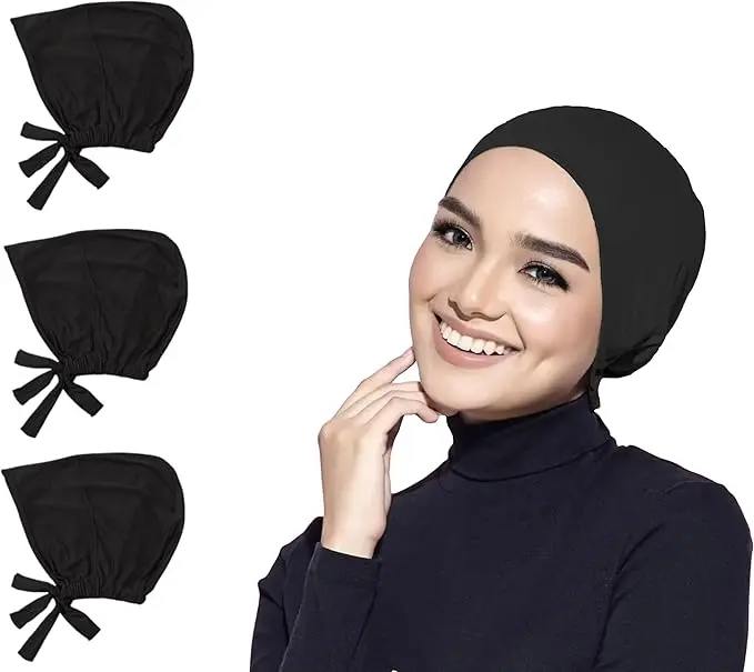 3 hijab cap promotion